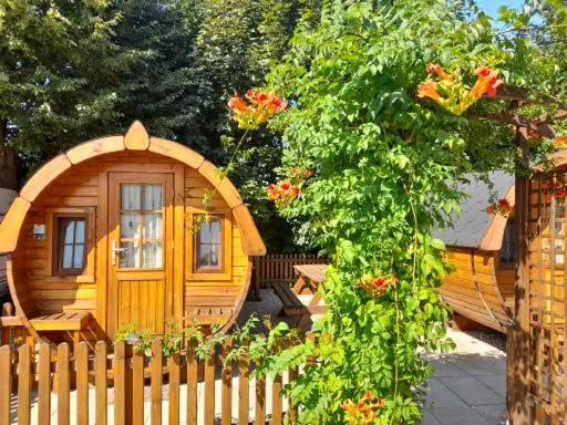 Schlaffass-Camping Gutshof Donauried Günzburg Eksteriør bilde
